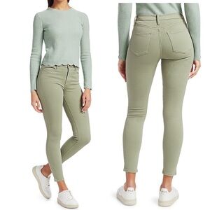 Frame Le High Skinny Jeans sage green 26